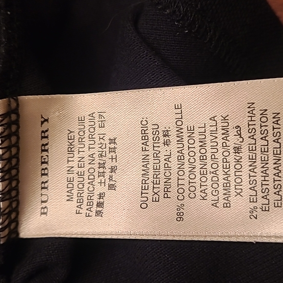 Burberry Brit Black Puff Sleeve Polo Shirt - Picture 10 of 10